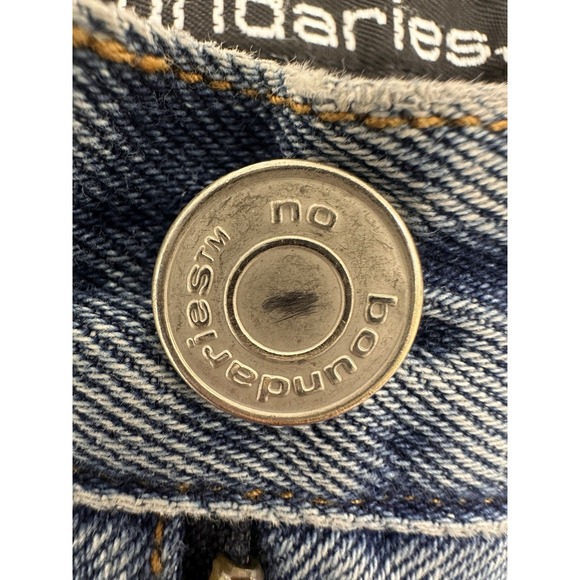 No Boundaries Jeans Juniors Size 3 - Blue  Embroidered - Picture 5 of 9